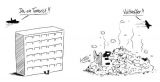 Terrorbekämpfung: Volltreffer, Zeichnung: Stuttmann, Tagesspiegel