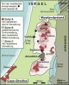 West-Jordanland, A-B-C-Zonen, Quelle: dpa