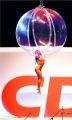 CDU Wahlkampf mit GoGoGirl, Foto: Weihrauch, dpa